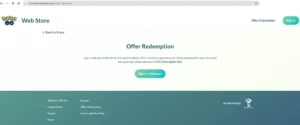 Pokémon GO official offer redemption page
